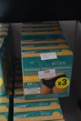 *6x 3pk of Feel Natural Washable Period Underwear Size: M