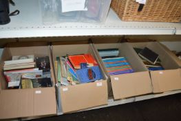 Four Boxes of Books Including Nonfiction, Medical, etc.