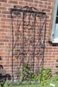 Wrought Iron Garden Gate