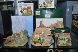 Five Small Lilliput Lane Cottages