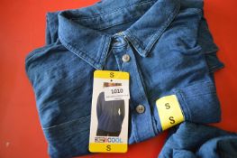 *32 Degrees Cool Denim Colour Shirt Size: S