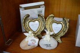 Angel Wings Photo Frames and Ornaments