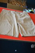 *Kirkland Men’s Beige Performance Shorts Size: 40