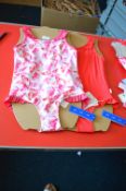 Sea Folly Girl’s Swimwear 2pk Size: 7 years