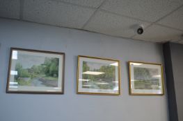 Three Original Watercolours by F.C. Lay