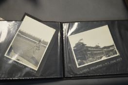 Album of Vintage Cricket Photographs England vs West Indies at Lords 1957