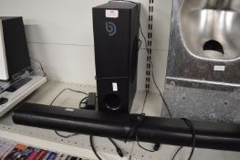 Bomaker Soundbar and Subwoofer