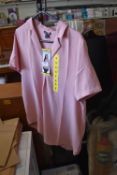 *Hilary Radley Pink Shirt Sleeve Shirt Size: S