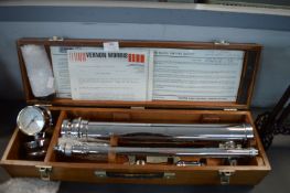 Vintage Hydrant Flow Gauge and Mains Testing Outfit by Vernon Morris & Co. with Original Case