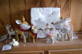 Reindeer Ornaments etc.