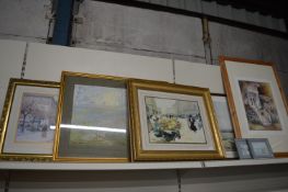 Framed Pictures, Prints, Landscapes, etc.