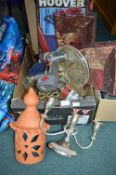 Mixed Lot Including Candelabra, Electric Drill, et