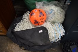 Football Practice Nets, Balls, etc.