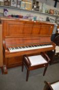 Beckstein Upright Piano & Stool