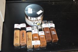 Assorted Loreal Foundations, and Boots Body Scrub