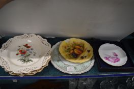 Decorative Plates Including Aynsley