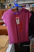 *Three Dots Women’s Pink V-Neck Top Size: M