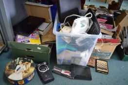 Three Boxes of Assorted Household Goods and Novelt