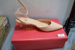 Pizzannu Women's Nude Pumps Size: 9