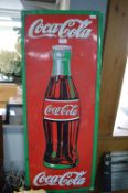 Reproduction Tinplate Coca-Cola Advertising Sign