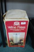 Boots Wine Press