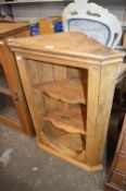 Victorian Pine Corner Shelf Unit