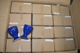 *Four Boxes of Two Blue Egg Cups