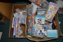 Two Boxes of Children’s Toys and Novelties