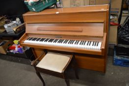 Knight Upright Piano with Stool