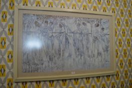 Framed Print of Ballet Dancers