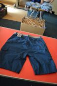 *We Are First Men’s Navy Cargo Shorts Size: 32