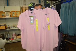 *Two Hilary Radley Pink Short Sleeve Tops Size: S