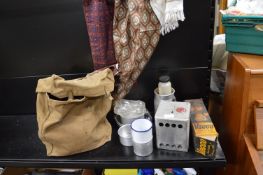 Canvas Holdall plus Camping Equipment