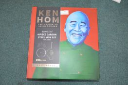 *Ken Hom 4pc Wok Set