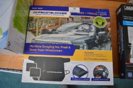 *Frost Blocker Winter Windscreen Cover