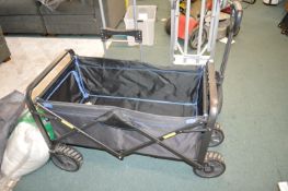 *Folding Four Wheel Cart