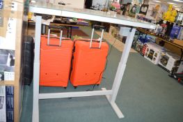 *Tresanti Adjustable Height Desk with USB Outlets