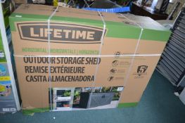 *Lifetime Horizontal Outdoor Storage Shed