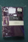 Beresford Ring Top Valencia Aubergine Curtains 66
