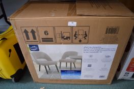 *Fabric Dining Chairs 2pk