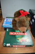 Deluxe Edition Scrabble, Teddy Bear, etc.