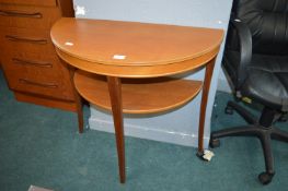 Halfmoon Hall Table