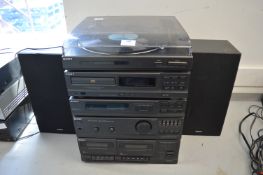 Sony Audio System with Sanyo Speakers