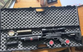 Hatsan Factor .177 Air Rifle 70-H23HK-005255 with Hard Case (this lot can only be purchased by