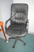 Black Office Swivel Chair