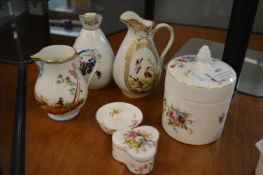 Decorative Pottery Including Minton etc.