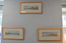 Three Coastal Prints by Hellen Stuart