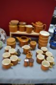 Hornsea Pottery Storage Jars, Part Tea Set, etc. 20+pcs