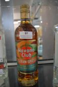 Havana Club Cuban Spiced Rum 70cl