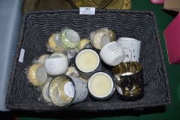 Basket of Tealight Holders etc.